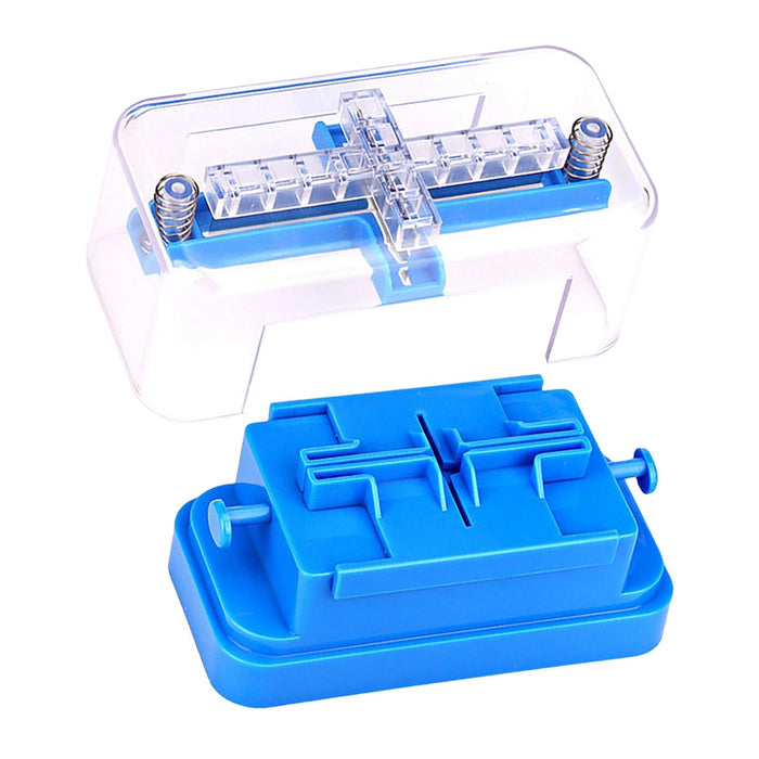 1/4 1/2 Multiple Pill Splitter Pill Cutter Splitting Tablet Divider Blue