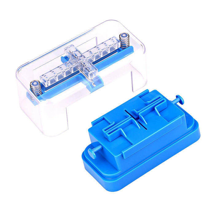 1/4 1/2 Multiple Pill Splitter Pill Cutter Splitting Tablet Divider Blue