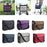 Wheelchair Bag Storage Pouch Tote for Travel Rollator Seniors Purple