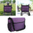 Wheelchair Bag Storage Pouch Tote for Travel Rollator Seniors Purple