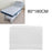 100x Soft Disposable Bed Sheet Waterproof for Salon SPA  White with Hole