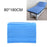 100x Soft Disposable Bed Sheet Waterproof for Salon SPA  Blue with Hole