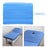 100x Soft Disposable Bed Sheet Waterproof for Salon SPA  Blue with Hole