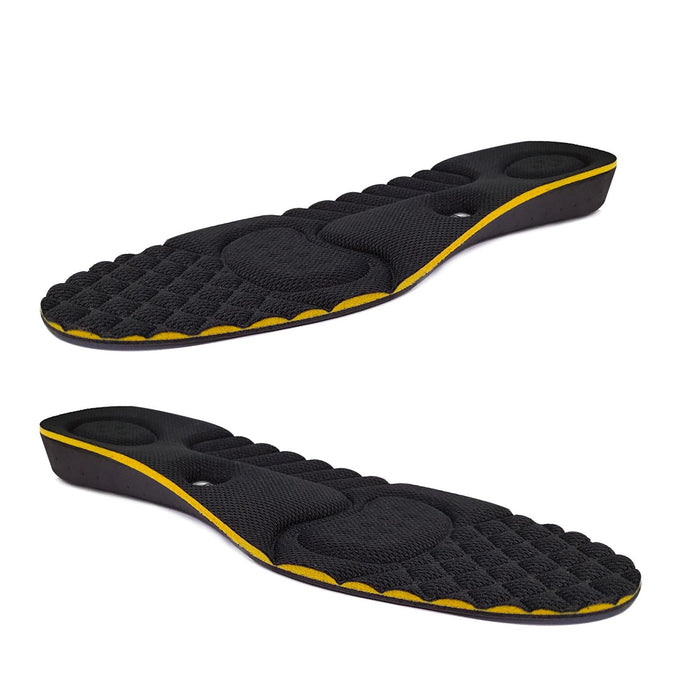 2 Pieces Universal Magnetic Massage Insoles Foot Relieve Pressure 3cm Height