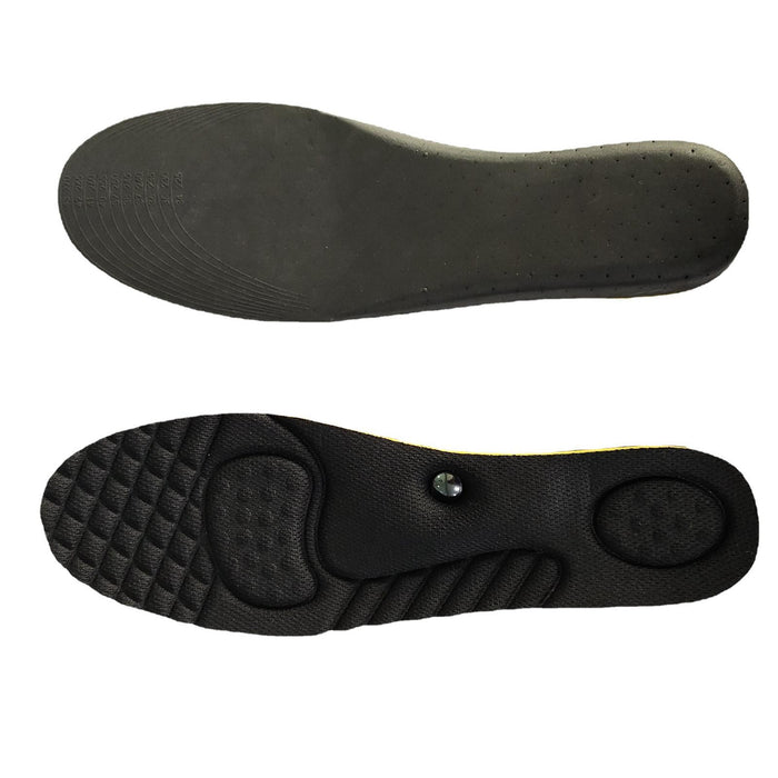 2 Pieces Universal Magnetic Massage Insoles Foot Relieve Pressure 4cm Height