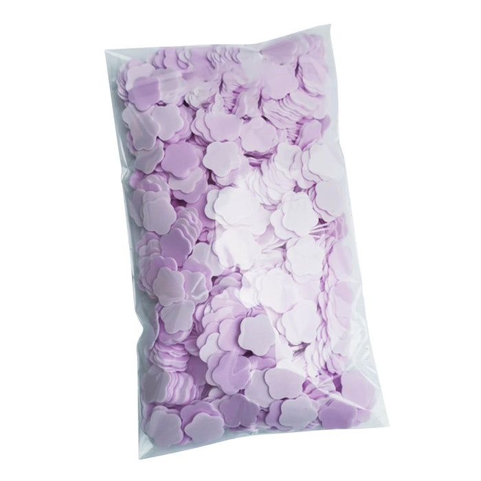 1000x Mini Soap Paper Hand Washing Fast Foaming for Travel Travel Hiking Lavender