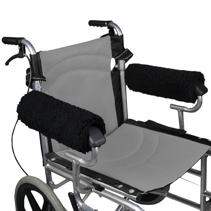 Wheelchair Arm Rest Covers Non Slip Comfortable for Transport Chairs Elbows