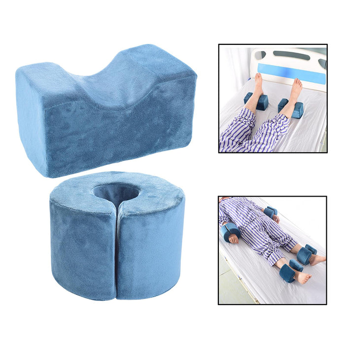 Washable Foot Elevation Pillow Feet Sleeping Elevated for Bedridden Patient A