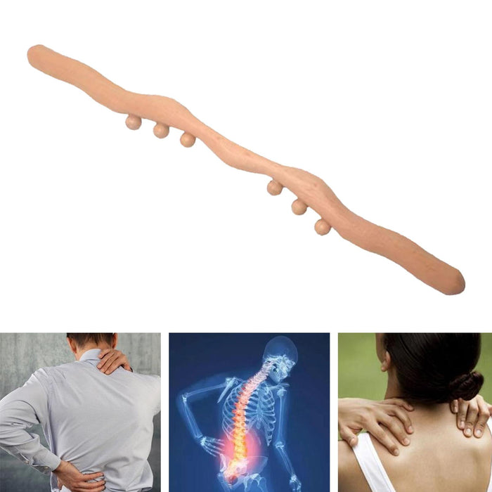 Wooden Gua Sha Massage Tool Manual Muscle Relaxation for Back Shoulder Men