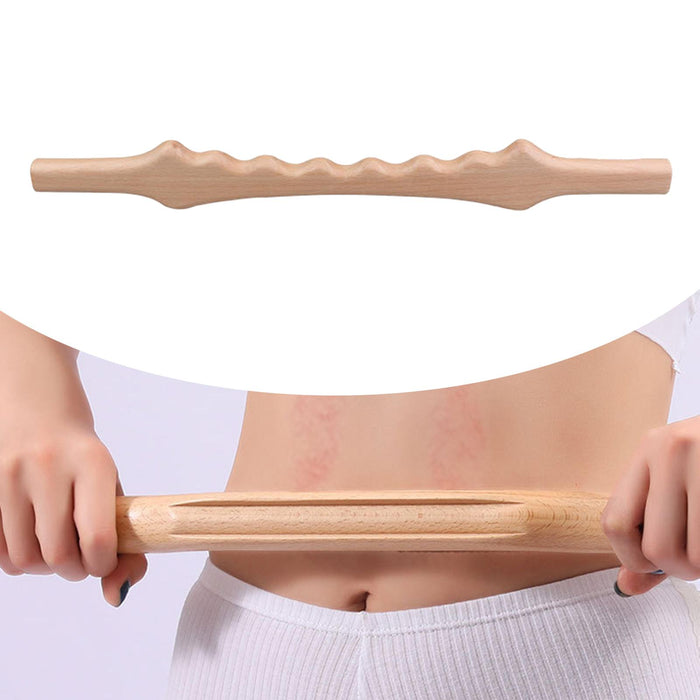 Wooden Gua Sha Scraping Stick for Relief Muscle Soreness Anti Cellulite