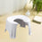 Squatting Toilet Stool Moveable Non Slip for Children Adults L no Cushion