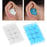 Set of 12 Silicone Noise Cancelling Earplugs 27dB Snr Moldable Soft White