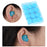 Set of 12 Silicone Noise Cancelling Earplugs 27dB Snr Moldable Soft Blue