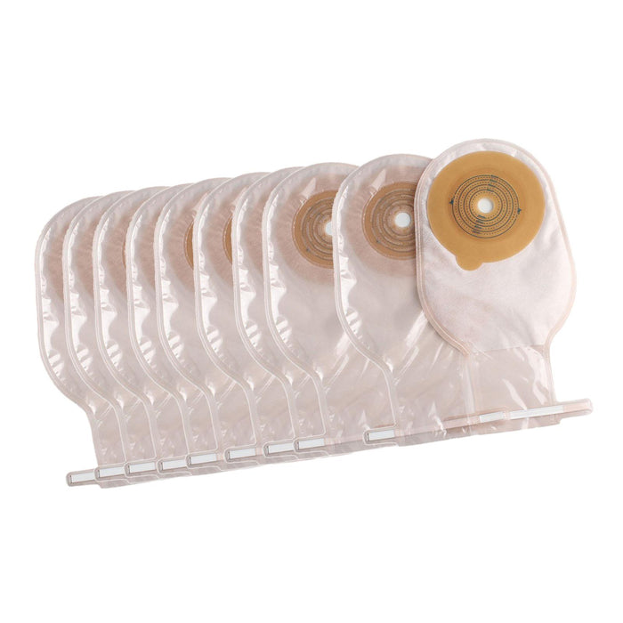 Crofta 10x Colostomy Bags One Piece Max 60mm for Ileostomy Stoma Care Colonoscopy