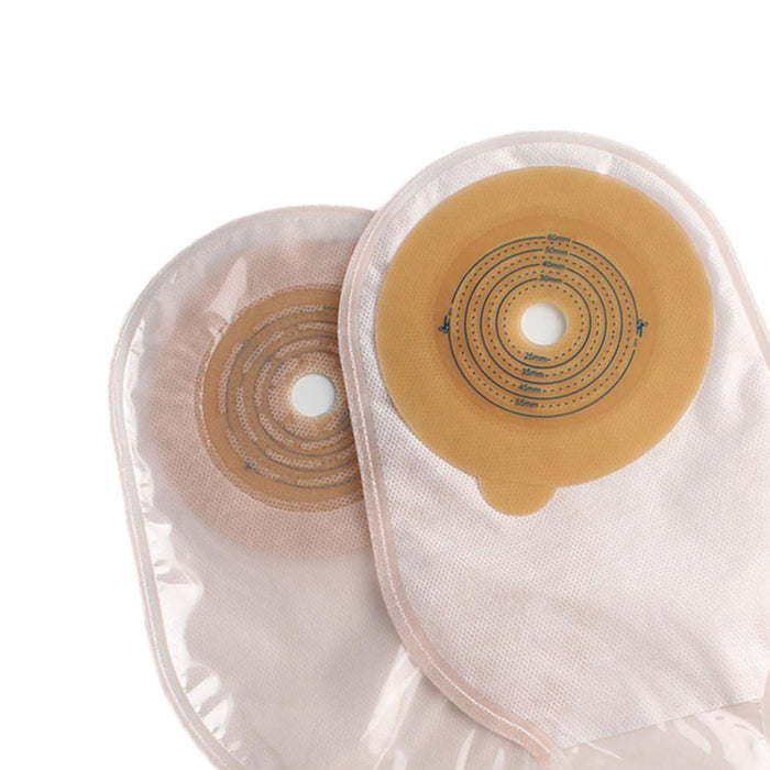 Crofta 10x Colostomy Bags One Piece Max 60mm for Ileostomy Stoma Care Colonoscopy