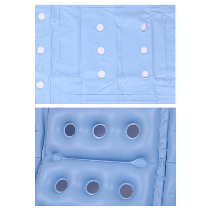 Inflatable Chair Pad Portable with Holes for Wheelchair Pressure Relief