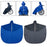 Wheelchair Waterproof Poncho Breathable Lightweight PVC Layer Rain Cape Blue