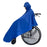 Wheelchair Waterproof Poncho Breathable Lightweight PVC Layer Rain Cape Blue