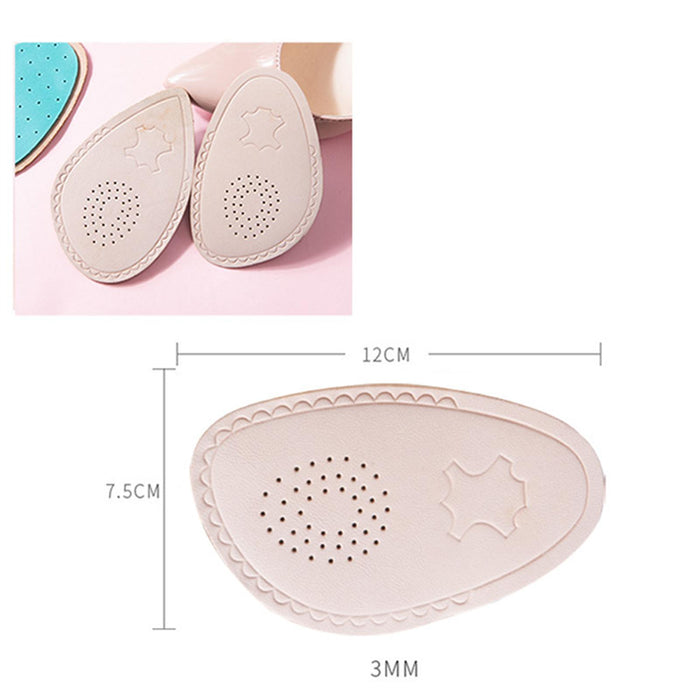 2 Pieces Metatarsal Pads Ball of Foot Cushions Non Slip Women  Round Head