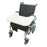 Wheelchair Tray Double Cup Holder Easy to Install and Remove White