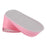 2 Pieces Height Increase Insoles Heel Cushion Pads Men Women Pink Gray 4.5cm