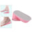 2 Pieces Height Increase Insoles Heel Cushion Pads Men Women Pink Gray 4.5cm