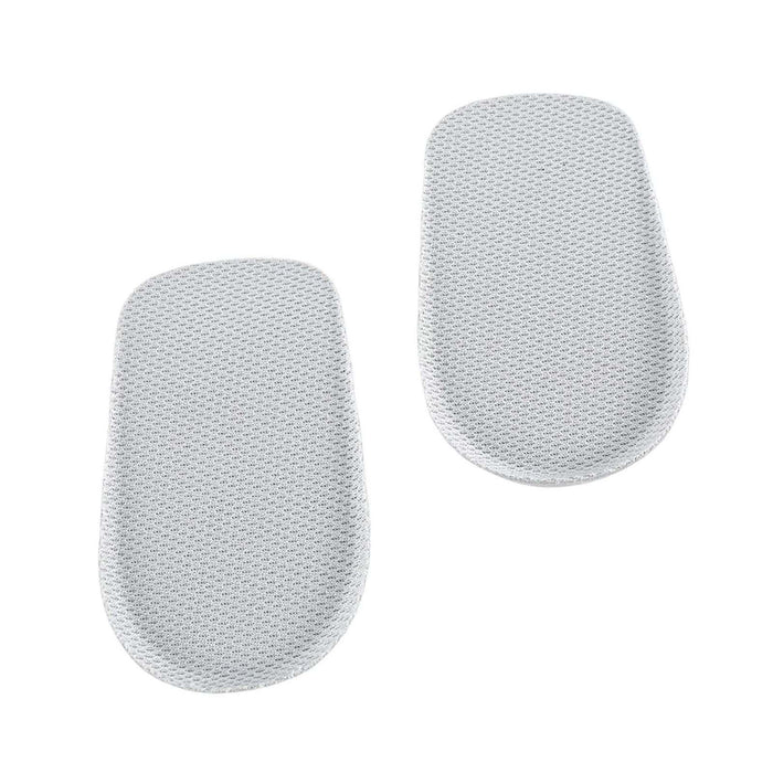 2 Pieces Height Increase Insoles Heel Cushion Pads Men Women Gray 4.5cm