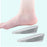 2 Pieces Height Increase Insoles Heel Cushion Pads Men Women Gray 4.5cm