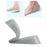 2 Pieces Height Increase Insoles Heel Cushion Pads Men Women Gray 4.5cm