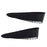 2 Pieces Height Increase Insoles Heel Cushion Pads Men Women Black 3.5cm