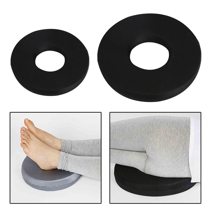 Doughnut Pillow Firm Density Foam Sponge Chair for Coccyx Car Women Men