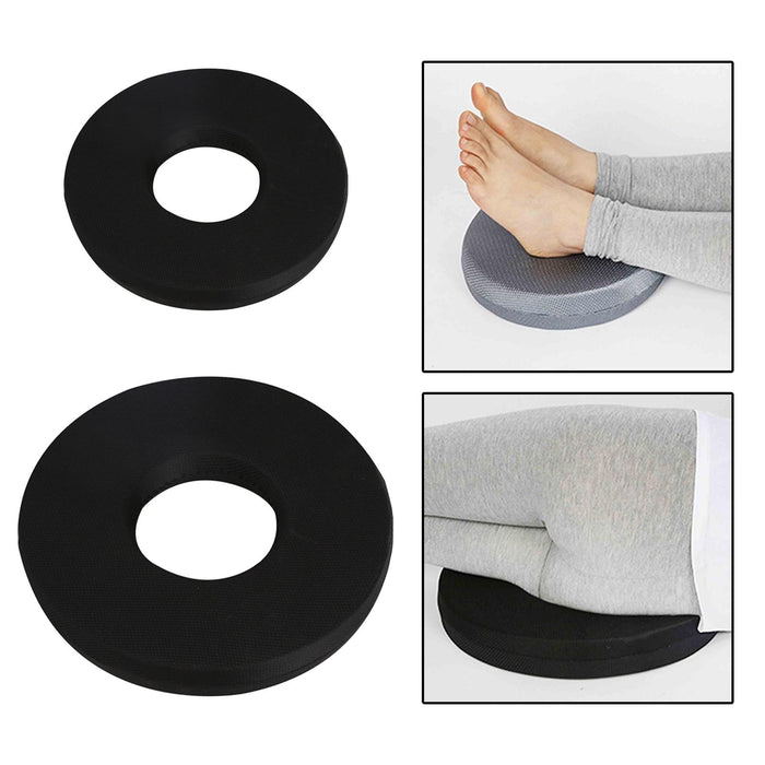 Doughnut Pillow Firm Density Foam Sponge Chair for Coccyx Car Women Men