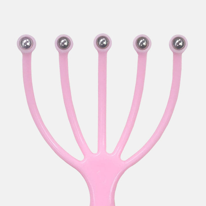 2x Claw Scalp Massagers 5-Claw for Home Office Deep Relaxation Stress Relief