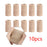 10Pcs Finger Protector Elastic Comfortable for Baseball Badminton Cycling Beige