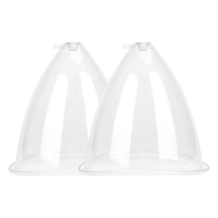 2x Lifting Cups 150ml/180ml Breast Enhance for Buttock Lift Body Massage 180ml Clear