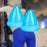 2x Lifting Cups 150ml/180ml Breast Enhance for Buttock Lift Body Massage 180ml Blue