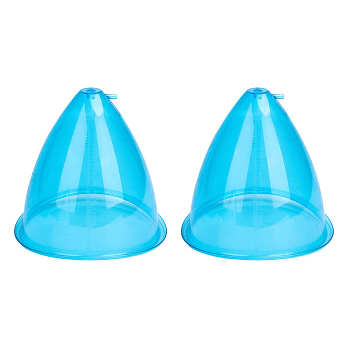 2x Lifting Cups 150ml/180ml Breast Enhance for Buttock Lift Body Massage 150ml Blue