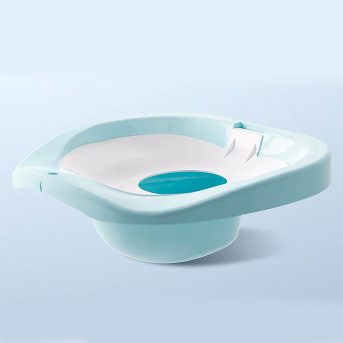 Toilet Sitz Bath Basin Hangable Soaking Basin Heavy Duty Universal Portable Blue