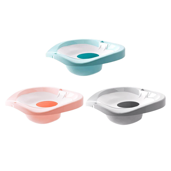 Toilet Sitz Bath Basin Hangable Soaking Basin Heavy Duty Universal Portable Blue