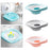 Toilet Sitz Bath Basin Hangable Soaking Basin Heavy Duty Universal Portable Blue