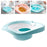 Toilet Sitz Bath Basin Hangable Soaking Basin Heavy Duty Universal Portable Blue