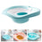 Toilet Sitz Bath Basin Hangable Soaking Basin Heavy Duty Universal Portable Blue