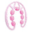 Yoga Massage Roller Fitness Exercise Neck Muscle Relax Roller Pink