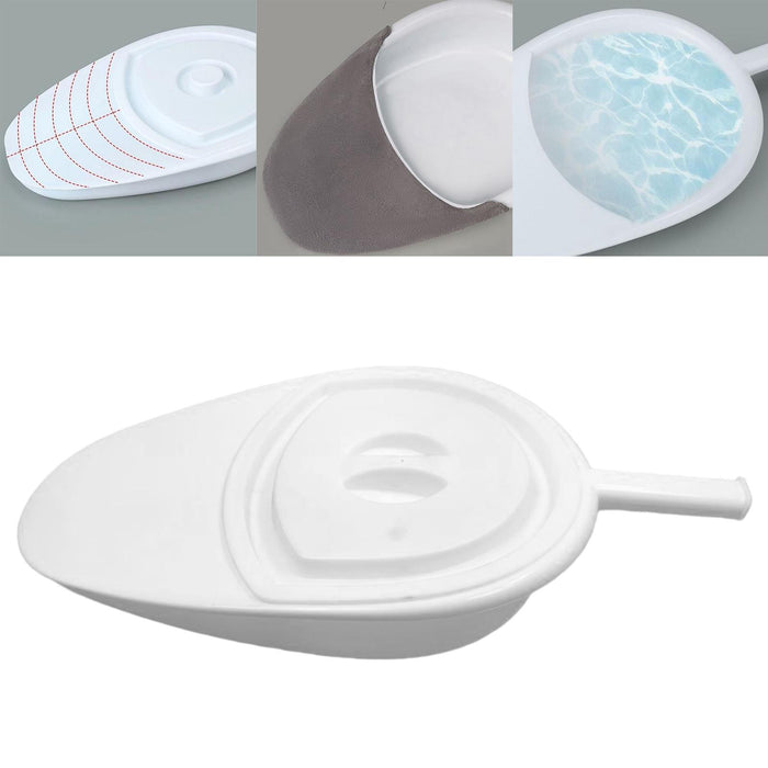 Bedpan Load Bearing Potty with Handle Stable for Elderly Old Man Home Use