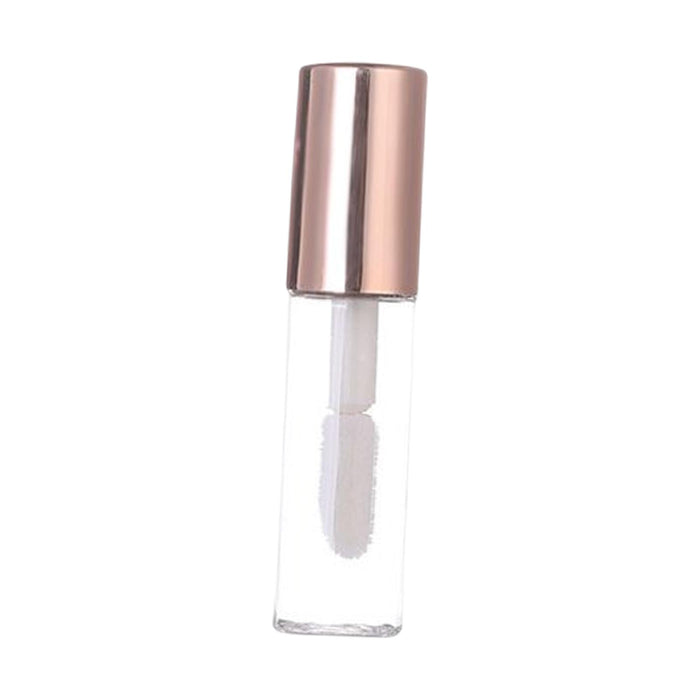 100xLip Gloss Container for DIY Cosmetic Samples Rose Gold