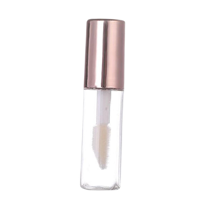 100xLip Gloss Container for DIY Cosmetic Samples Gold