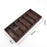 Sunglasses Display Case Box Storage Tray for Glasses Shop 6 Grids Dark Brown