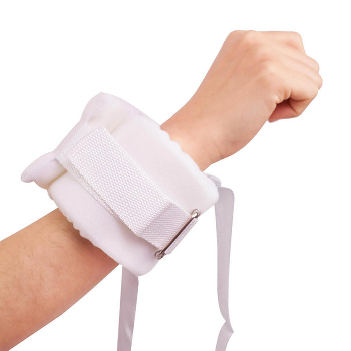 2 Pieces Wrist Arm Ankle Hand Restraint Strap for Prevent from Scratch