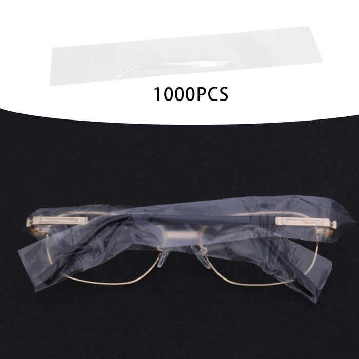 1000 Pieces Eyeglass Temple Sleeves Hair Dye for Hair Dyeing Coloring Salon