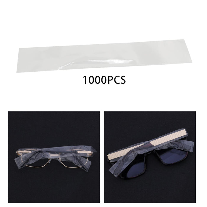 1000 Pieces Eyeglass Temple Sleeves Hair Dye for Hair Dyeing Coloring Salon